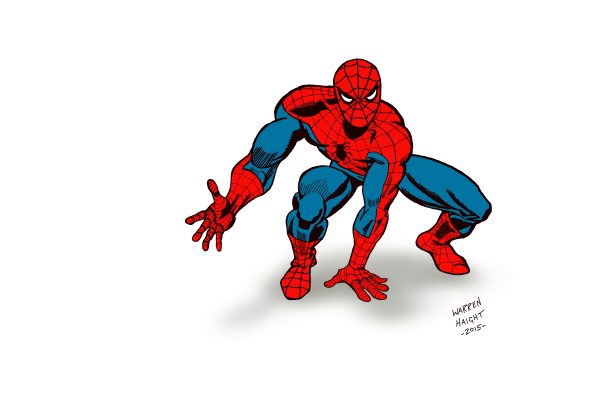 SPIDERMAN no background